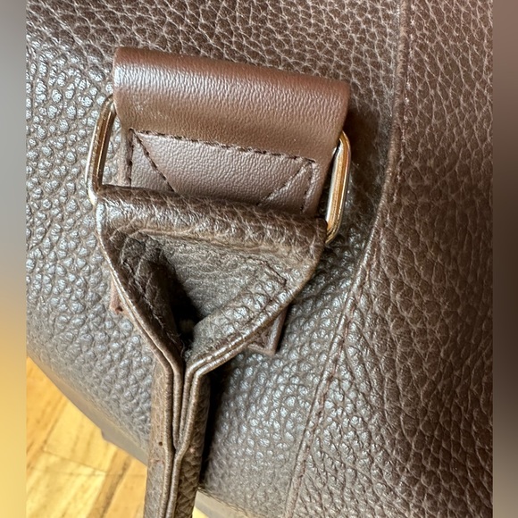 Lagerfeld brown vegan leather overnight bag - Picture 4 of 16